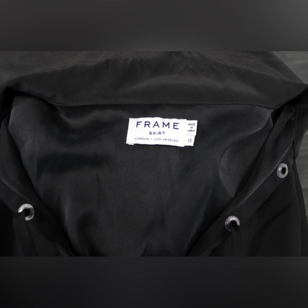 Frame Lace-up Blouse - Picture 5 of 6